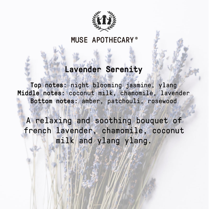 [Australia] - Muse Apothecary Linen Ritual - Aromatic, Soothing, and Relaxing Linen Spray for Bedding, Laundry and Fabric Spray Freshener - Infused with Aromatherapy Essential Oils - Lavender Serenity Linen Ritual - Lavender Serenity 8 Fl Oz (Pack of 1) 