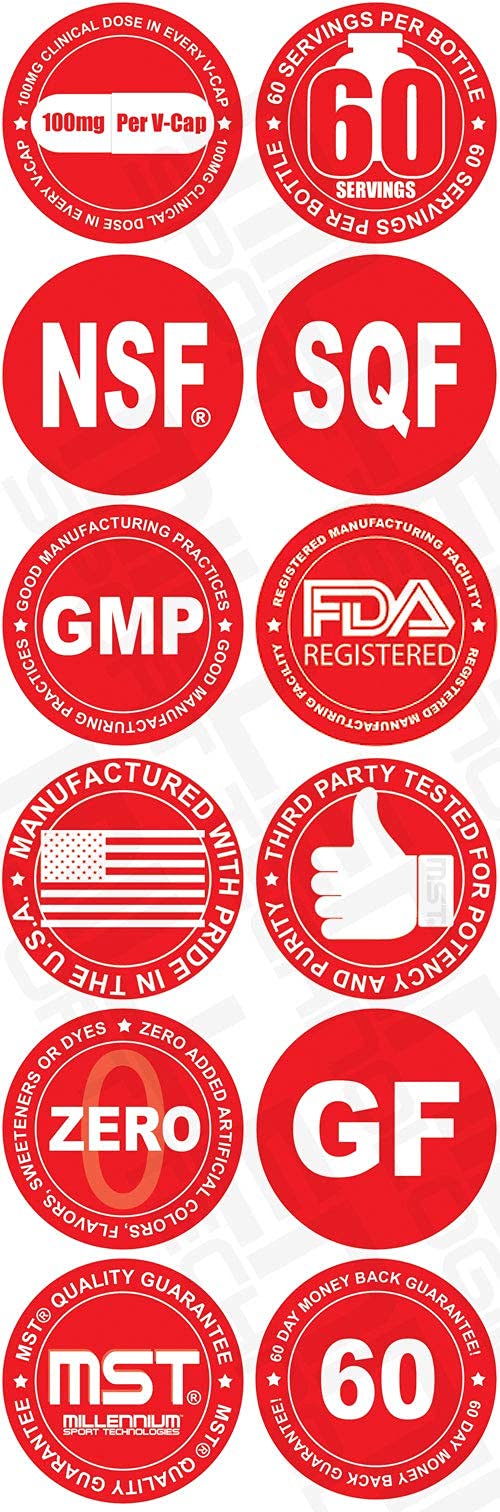 [Australia] - MST Capsimax Supplement 100mg V Capsules, 60 Servings Clinically Dosed Weight Management, Thermogenic, Appetite Control, Calorie Burning, Metabolic Health, Stimulant Free. BSCG Certified 