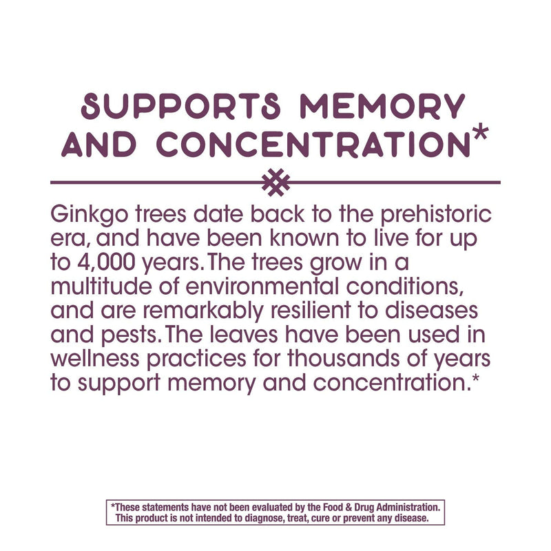 [Australia] - Nature's Way Ginkgold, Supports Memory and Concentration*, 60 Capsules 