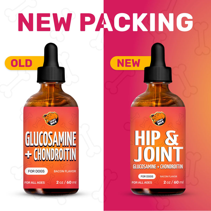 Glucosamine for Dogs | Hip and Joint Supplement | Glucosamine Chondroitin for Dogs | 2 Oz - PawsPlanet Australia