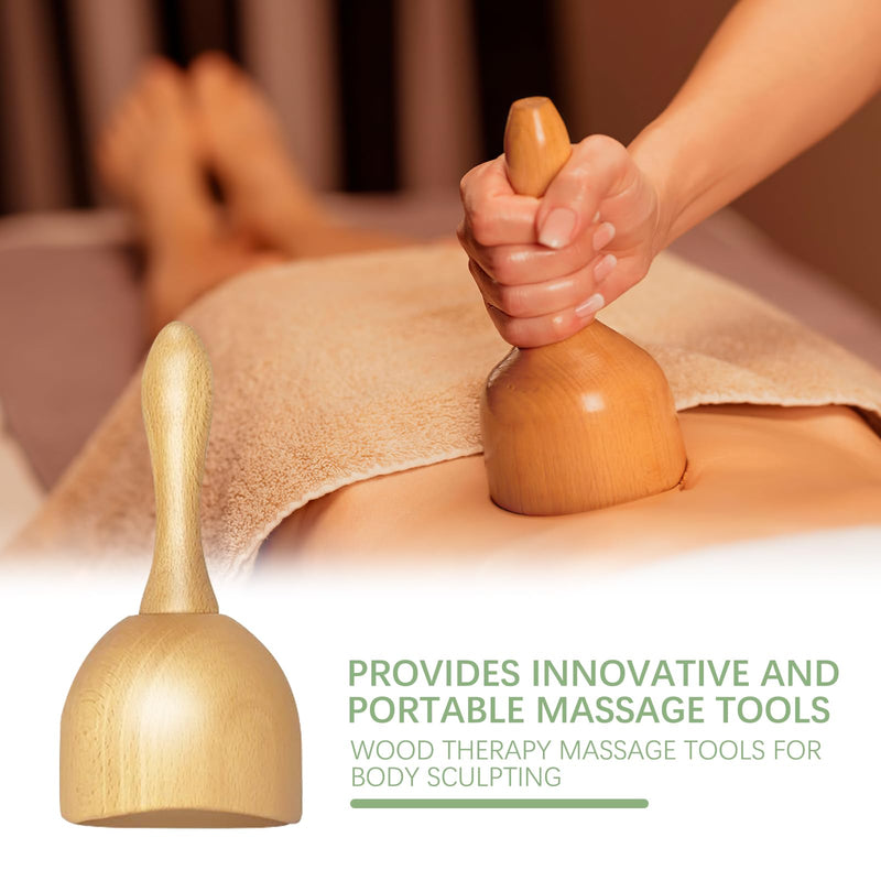 [Australia] - AICNLY 6Pcs Wood Therapy Massage Tools for Body Shaping, Multi-Functional Body Roller for Anti-Cellulite and Sore Muscle, Wooden Massage Roller Stick, Maderoterapia kit, Body Sculpting Tools Set 