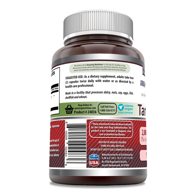 [Australia] - Amazing Formulas Tart Cherry Supplement | 2000 Mg Per Serving | 120 Capsules Supplement | Non-GMO | Gluten Free | Made in USA 1 Count (Pack of 1) 