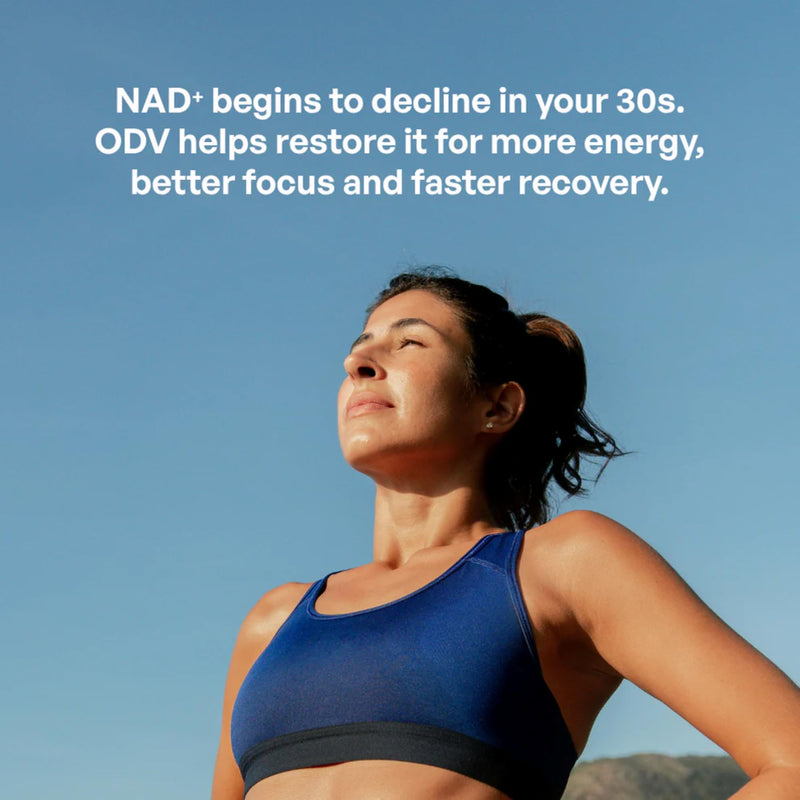 Odv Daily Electrolyte + NAD+ Complex - Beyond Hydration for Better Energy, Focus & Recovery - Sugar-Free, Vegan, UK-Made - Mixed Berry, 20 Sachets 20 count (Pack of 1)