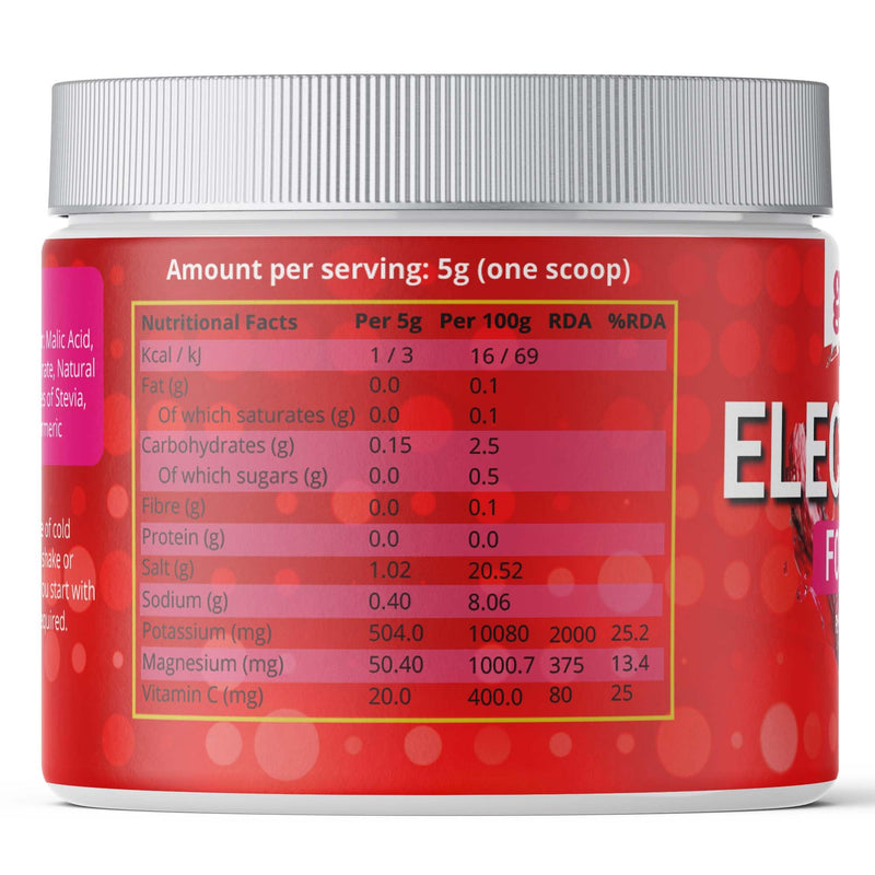 Groovy Keto Electrolytes Powder - 250g tub, 50 Servings, Sugar Free, Gluten Free, Zero Calories, Fasting, Hydration for Keto (250g, Forest Fruits)