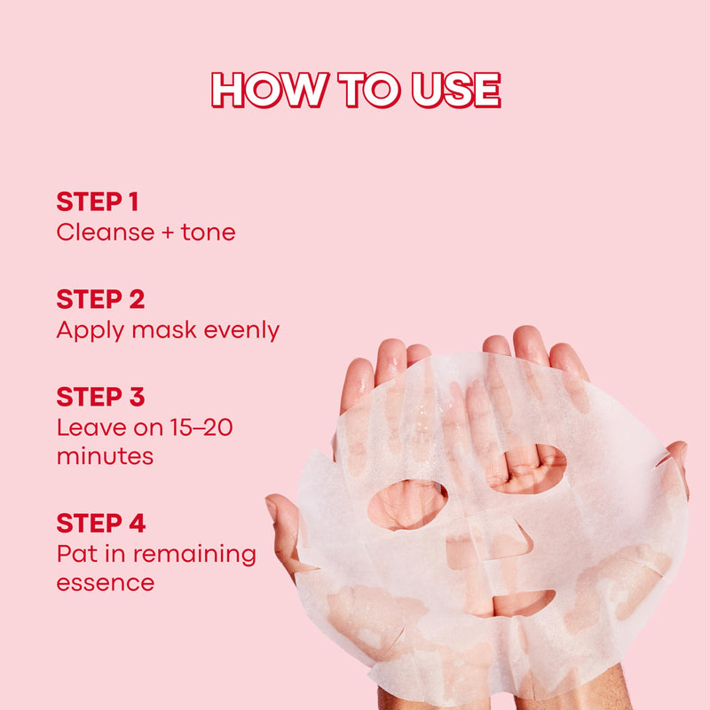 TONYMOLY I’m Pearl Luminating Sheet Mask Avocado, 10 Pack