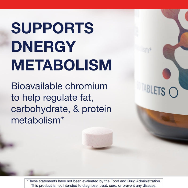 [Australia] - Metagenics Chromium Picolinate - Bioavailable Chromium for Metabolism Support* - Essential Trace Mineral - Non-GMO - Vegetarian - Gluten-Free - 60 Count 