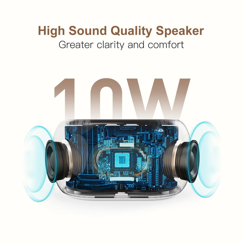 [Australia] - ANJANK White Noise Sound Machine Alarm Clock with Bluetooth Speaker, 21 Relaxing Sounds, 7 Night Lights,0-100% Dimmer/Sleep Timer/30-Level Volume Control,Sound Machine for Kids Adults Sleeping,Bedroom Grey 