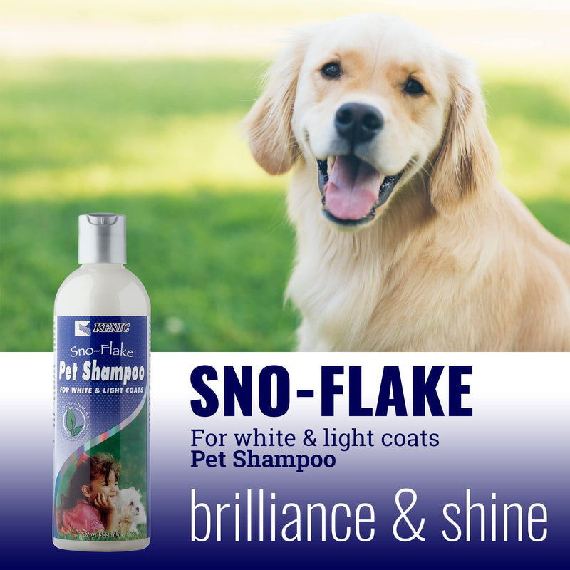 Kenic SNO-Flake Pet Shampoo, 17-Ounce - PawsPlanet Australia