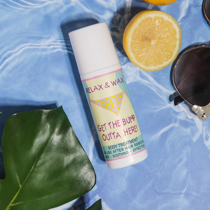 [Australia] - Ingrown Hair Treatment Roll-On for Waxing and Shaving | Razor Burn and Razor Bumps Treatment for Women and Men | Ingrown Hair Serum and Dark Spot Remover for Private Area | Get The Bump Outta Here! 