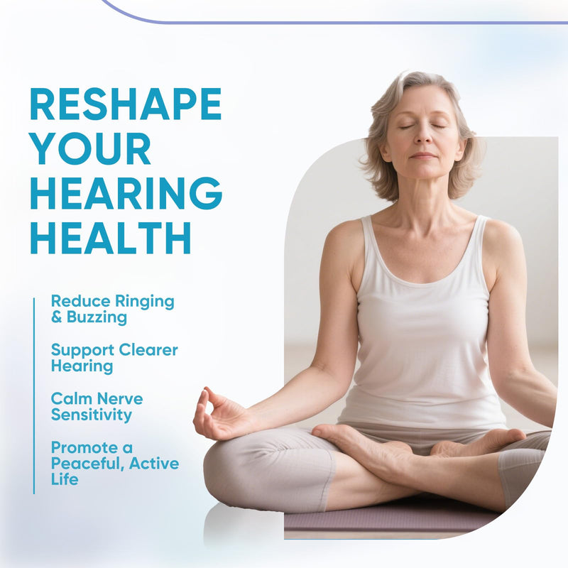 [Australia] - Tinnitus Relief for Ringing Ears - Supports Ear Health, Reduces Ringing in Ears for Men & Women, 120 Capsules WhiteÔºàtinnitus CapsulesÔºâ 