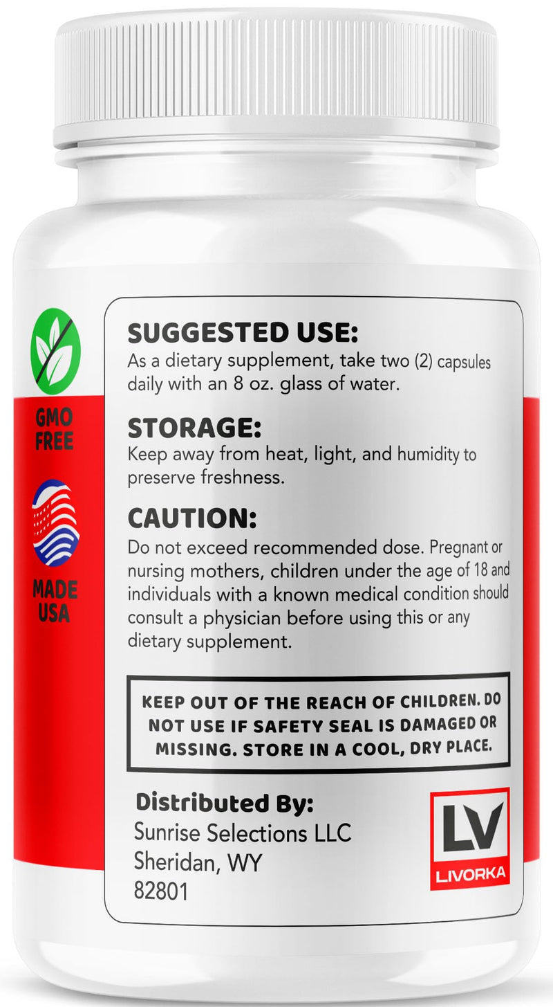 GlucoZone Blood Support - GlucoZone Capsules Support Optimizer Supplement All Natural Advanced Formula, Pills Premium Vitamins for Health & Wellness, 60 Capsules for 1 Month