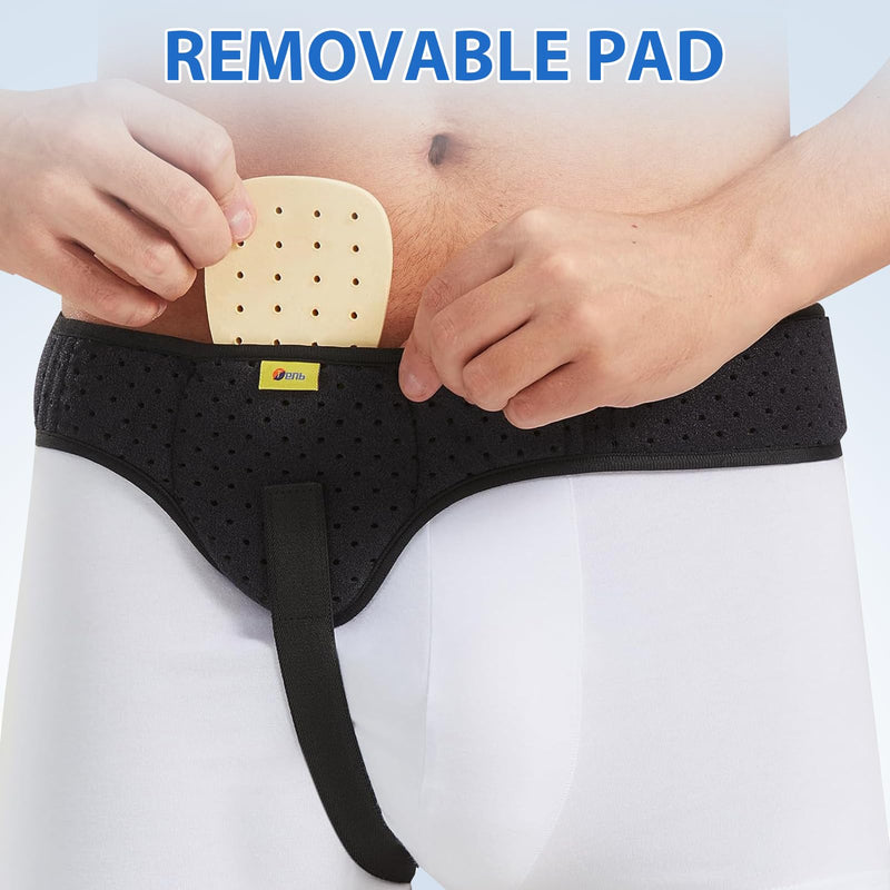 Hernia Belt for Men Hernia Support Truss for Single/Double