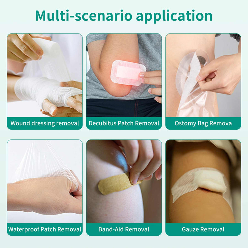 [Australia] - Adhesive Remover Spray, No-Sting Medical Adhesive Spray, Ideal for Ostomy Patients, Sensitive Skin and Bandage Removal, Low Residue, Quick Dry, Non-Sticky Formula 1 Pcs 