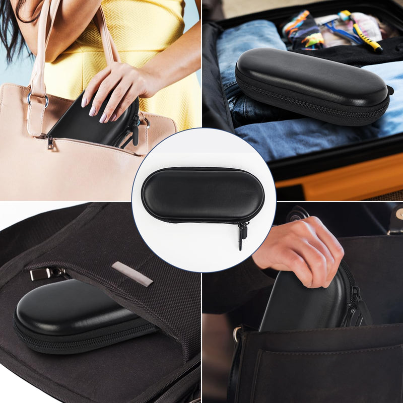 [Australia] - MOSLA Insulin Cooler Travel Case for Diabetic Organize Medication Insulated Cooling Bag with 2 Ice Packs for Insulin Pens and Other Diabetic Supplies Black 