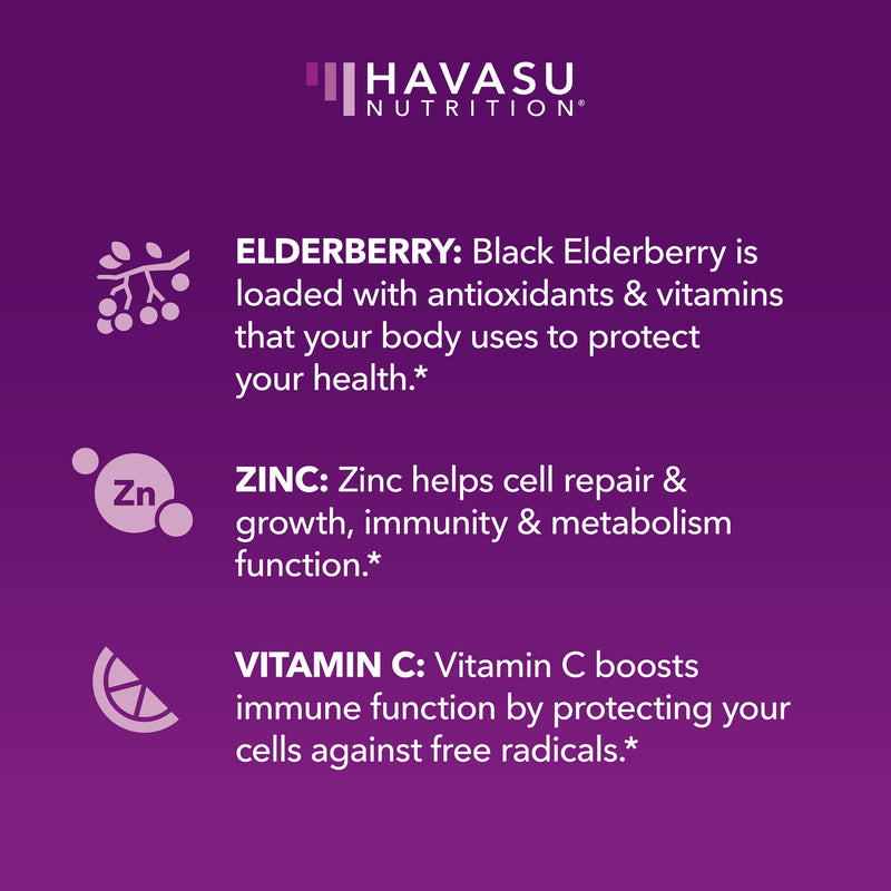 [Australia] - Sambucus Elderberry Gummies for Adults | Immune Support Gummies with Elderberry, Vitamin C and Zinc | Sambucus Elderberry Immune Support with Elderberry Extract | Berry-Flavored Gummies | Month Supply 60 Count (Pack of 1) 