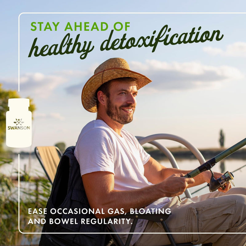 [Australia] - Swanson Activated Charcoal - Natural Supplement Supporting Healthy Absorption - Helps w/Bloating & Maintaining Bowel Regularity - (120 Capsules, 520mg per Serving) 4 Pack 