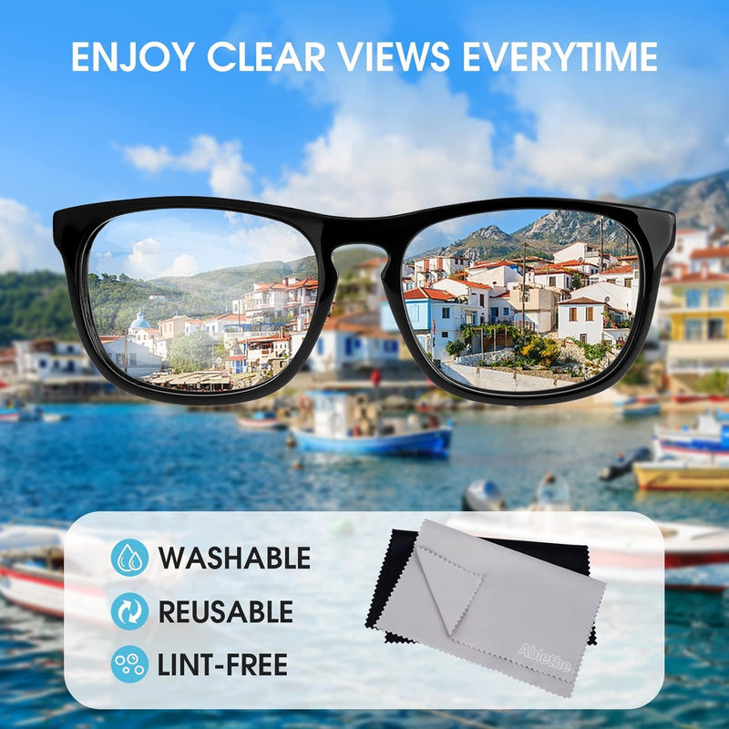 [Australia] - 18 Pack Premium Microfiber Cleaning Cloths for Glasses, Glasses Cleaning Cloth for Cleaning Lenses, Screens, Cameras, Cell Phone, Eyeglasses, LCD TV Screens, Tablets and More OIGINAL 6*7 