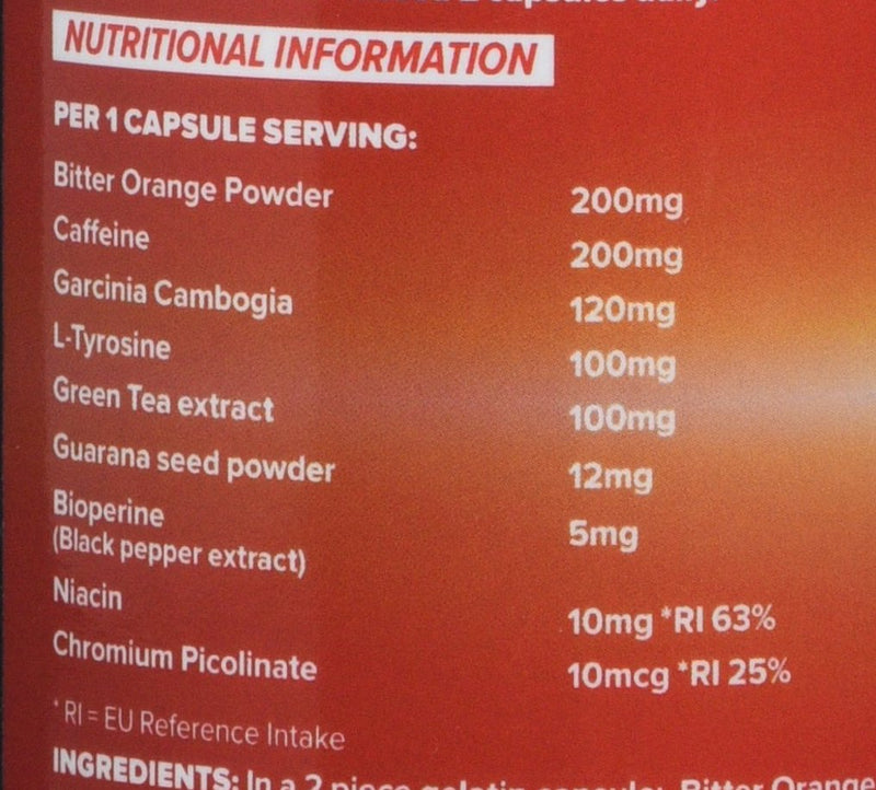 Inferno 2 Capsules, Pack of 90