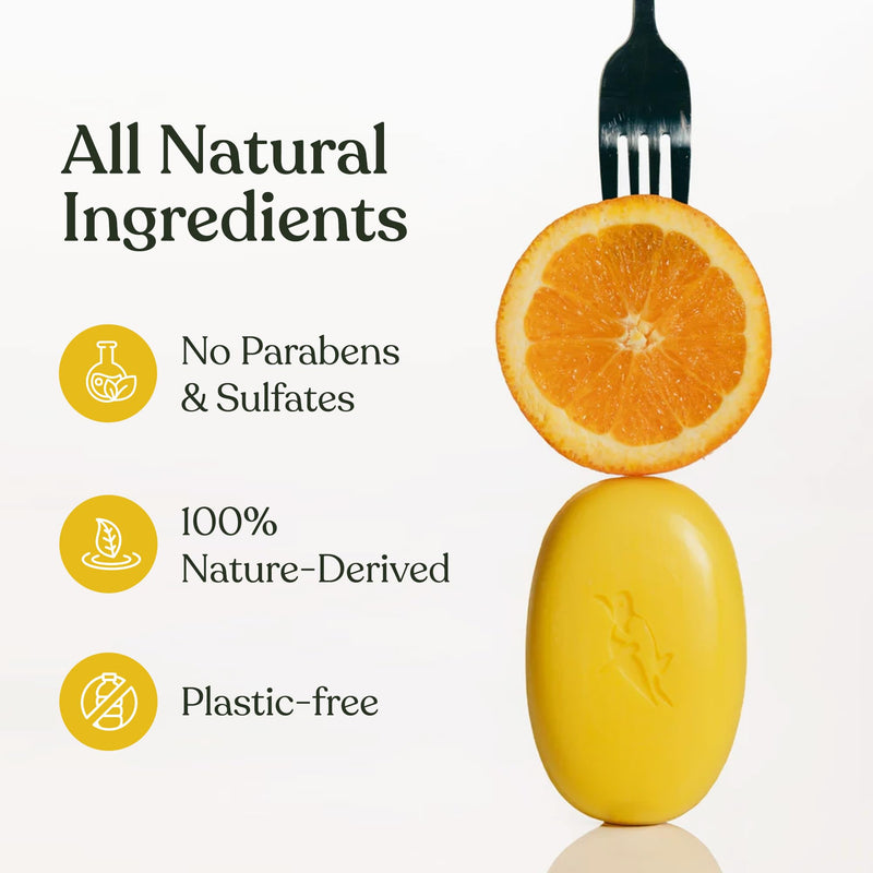 Elliqua No.1 Vitamin E Revitalising Body Bar - 3-in-1 Formula, 1 Pack | Energising, Glowing & Revitalised Skin - Replaces Wash + Lotion - Plastic-Free, Cruelty-Free Citrus 3.5 Ounce (Pack of 1)