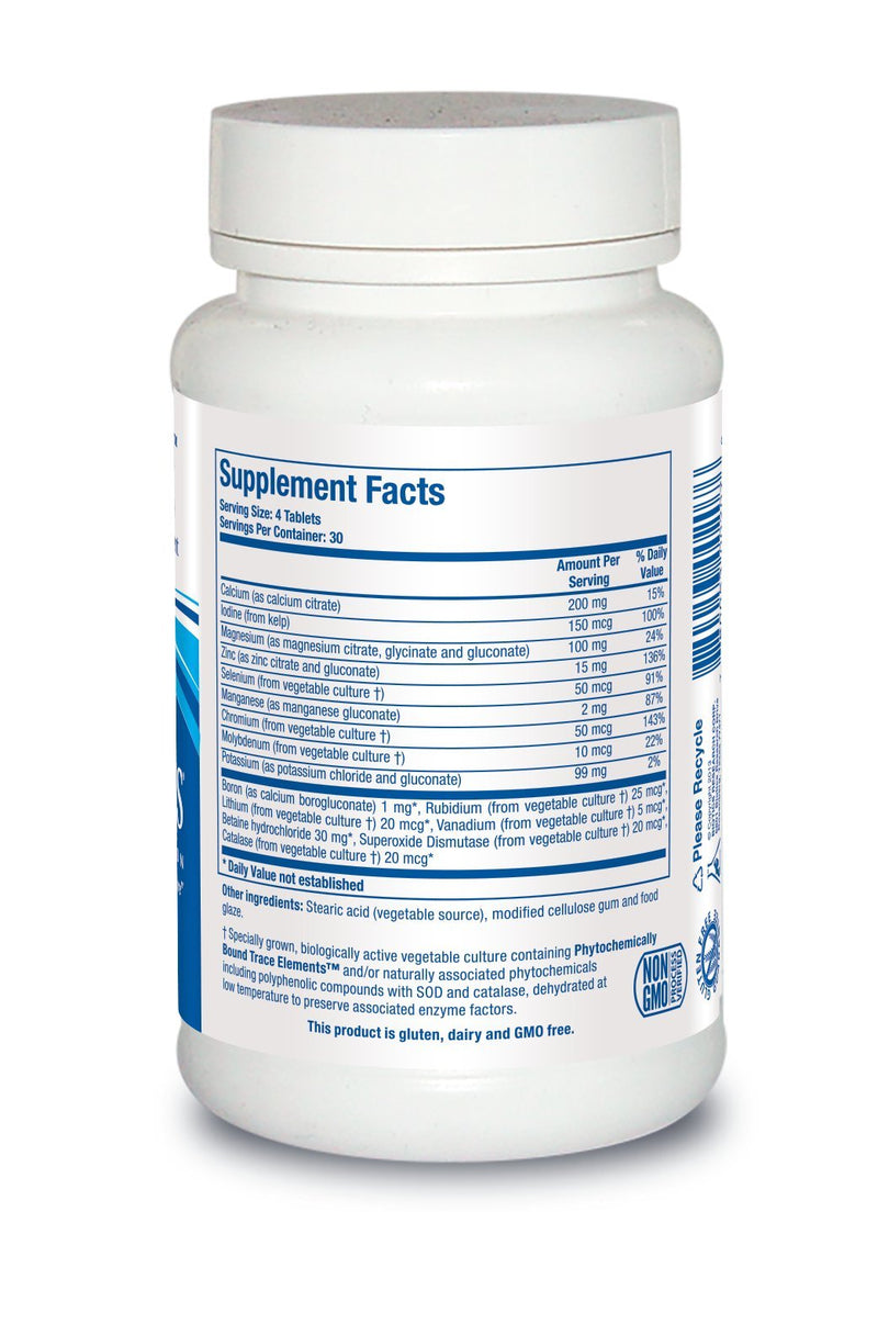 [Australia] - Biotics Research Multi Mins Iron and Copper Free Multi Mineral Complex, Balanced Source of Mineral Chelates and Whole Food, Phytochemically Bound Trace Minerals, Easily Absorbed. 120 Tabs 