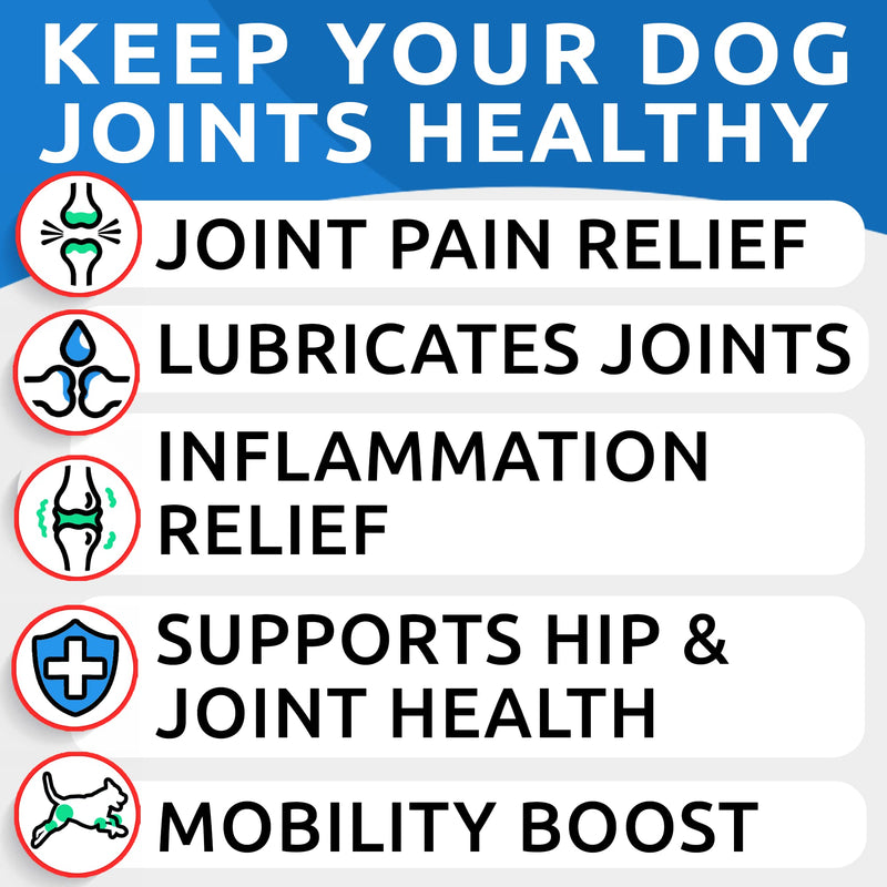 BARK&SPARK Advanced Hemp Chews for Dog Joint Pain Relief - Glucosamine Chondroitin Hemp Treats Hip Joint Health - Joint Supplement Large Breed & Small - Hemp Treats Joints Old Senior Dog (120Ct/Lamb) 120 Ct - PawsPlanet Australia