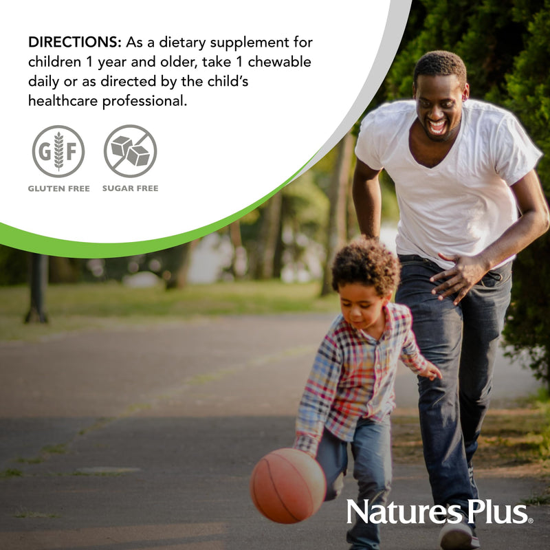 [Australia] - Natures Plus Animal Parade Probiotic, Mixed Berry - 30 Chewables - Children’s Digestion Supplement - Supports Gut Health & Immune Function - Vegan, Gluten Free - 30 Servings 