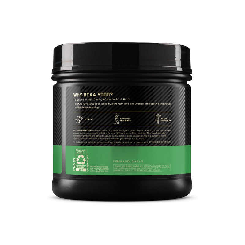 [Australia] - Optimum Nutrition Instantized BCAA Powder, Unflavored, Keto Friendly Branched Chain Essential Amino Acids Powder, 5000mg, 60 Servings (Packaging May Vary) 60 Servings (Pack of 1) 