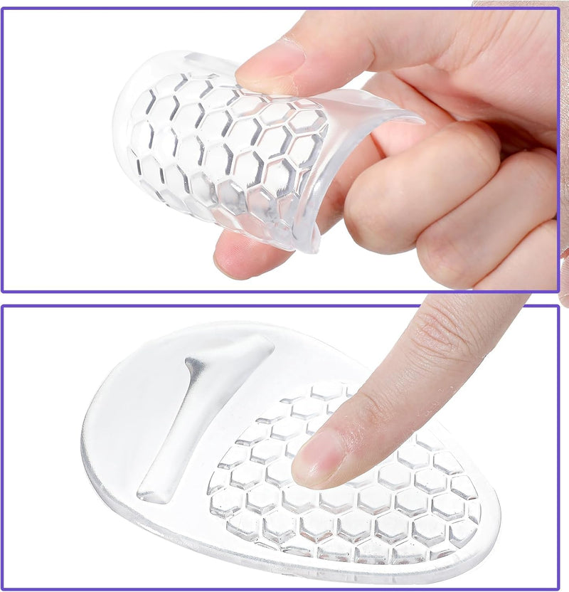 [Australia] - Bunion Pads, 3 Pairs of Forefoot Pads, Bunion Pads Forefoot, Reusable Metatarsal Pads for Women - Prevents Calluses and Reduces Pain 
