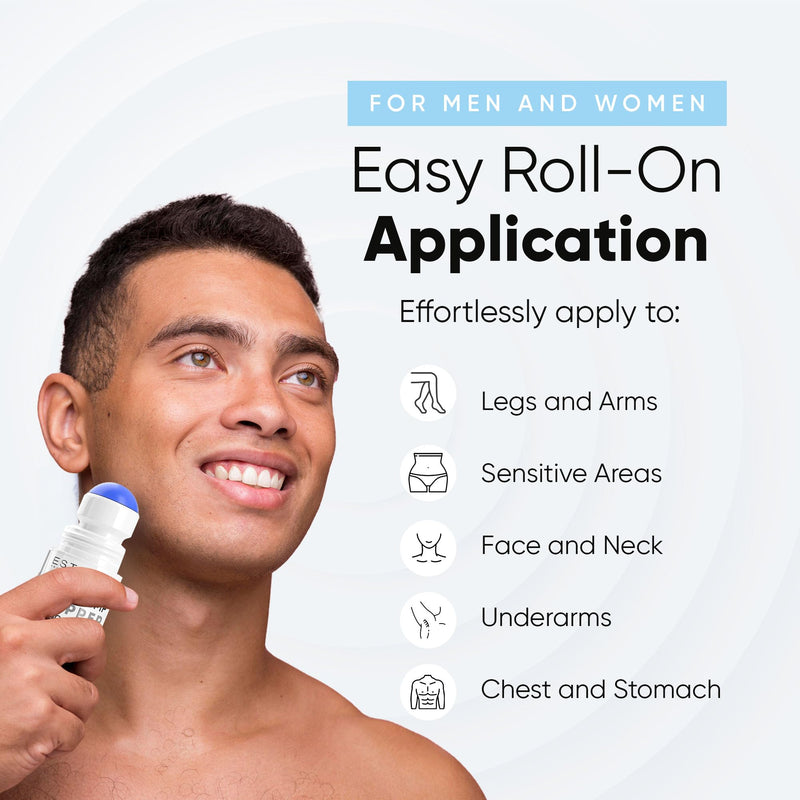 [Australia] - ESTETIST Razor Bump Solution Roll-On, Ingrown Hair & Razor Burn Care Serum, After Shave Roller for Bikini Area, Face, Neck, Underarm & Legs, Skin-Soothing Post Shave Care Original 