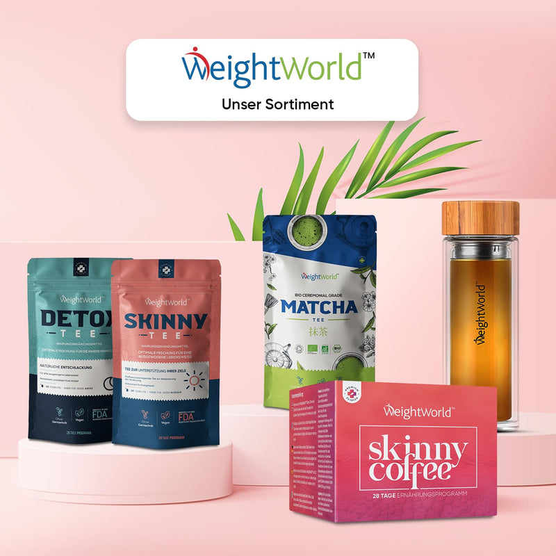 [Australia] - Skinny Coffee - Arabica coffee with chlorella, green tea, green coffee, guarana & L carnitine - low carb, keto coffee - low in calories & high in fiber - 28 day supply - WeightWorld 