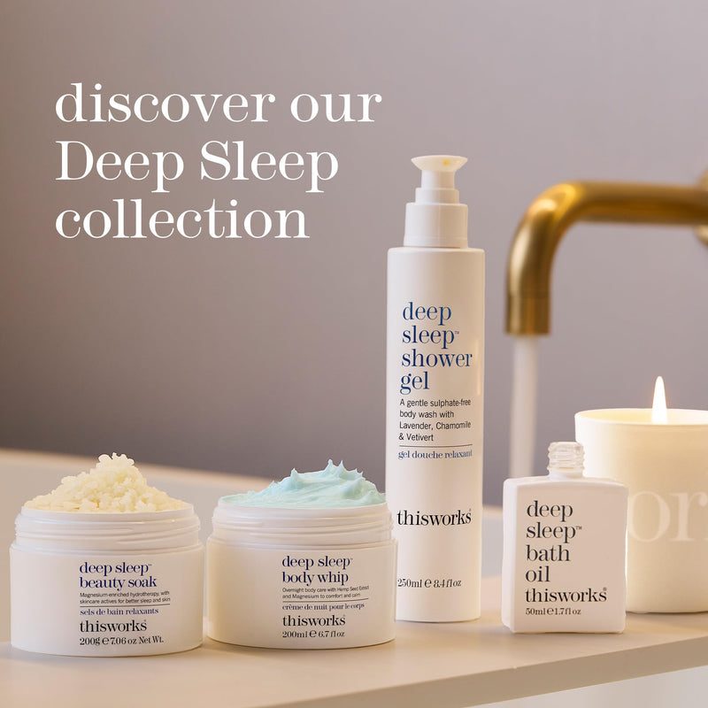 This Works Deep Sleep Pillow Spray 2.5 fl oz - Aromatherapy Sleep Mist | Natural pillow mist with Lavender, Camomile & Vetivert essential oils for calmer, more restful nights 2.5 Fl Oz (Pack of 1)