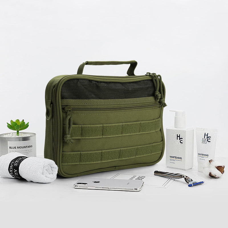 SMONT mens travel bag toiletry shaving kit bag for men travel