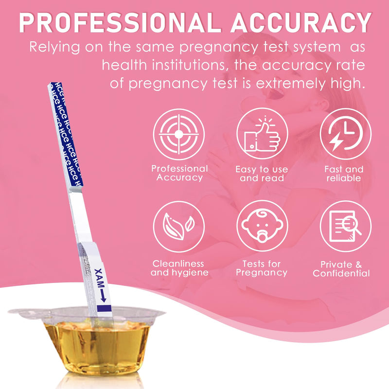 [Australia] - Pregnancy test 50 pieces, fertility test for women, pregnancy test early test strips, sensitive fertility prediction test strips, reliable early pregnancy test No 