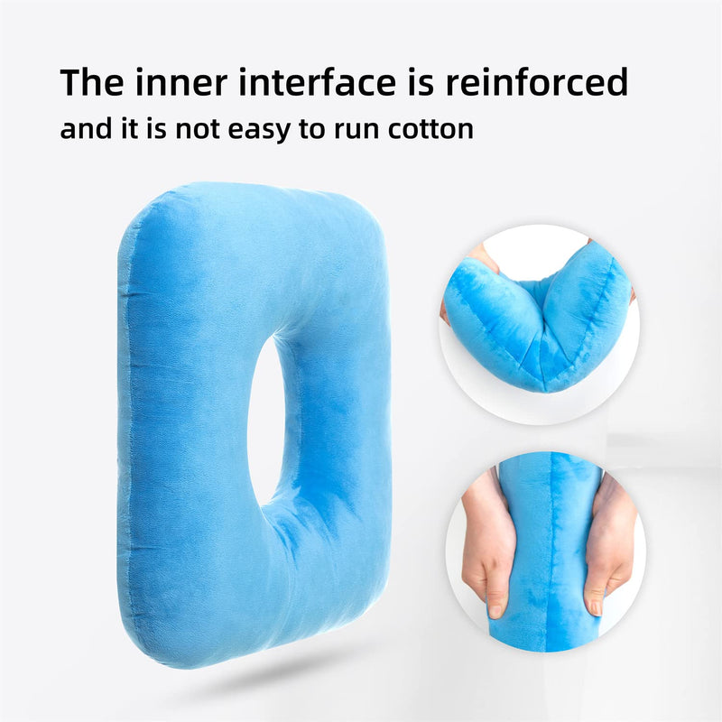 [Australia] - Donut Pillow Tailbone Pain Relief Cushion Bed Sores,Butt Donut Pillow Anti-Decubitus Pad-Breathable for Hemorrhoids,After Surgery,Pregnancy, Pressure Sores. 