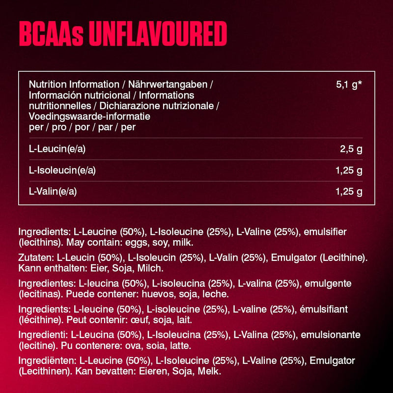 Dymatize BCAA Powder 300g - Essential Amino Acids - Leucine, Isoleucine, Valine 58 Servings