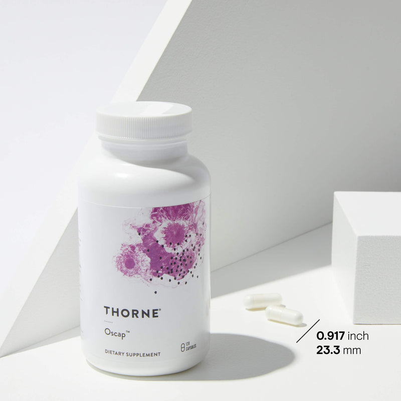[Australia] - THORNE Advanced Bone Support‡ - (Formerly Oscap) - Bone Health Supplement with Calcium and Vitamin D - 120 Capsules 