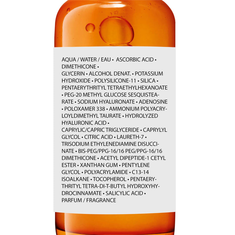 La Roche-Posay Pure 12% Vitamin C Serum for Face with Hyaluronic Acid & Salicylic Acid, Hydrating Face Serum, Boost Radiance & Reduce Wrinkles, 2 Formulas for Normal or Oily Skin Control 1.01 Fl Oz (Pack of 1)