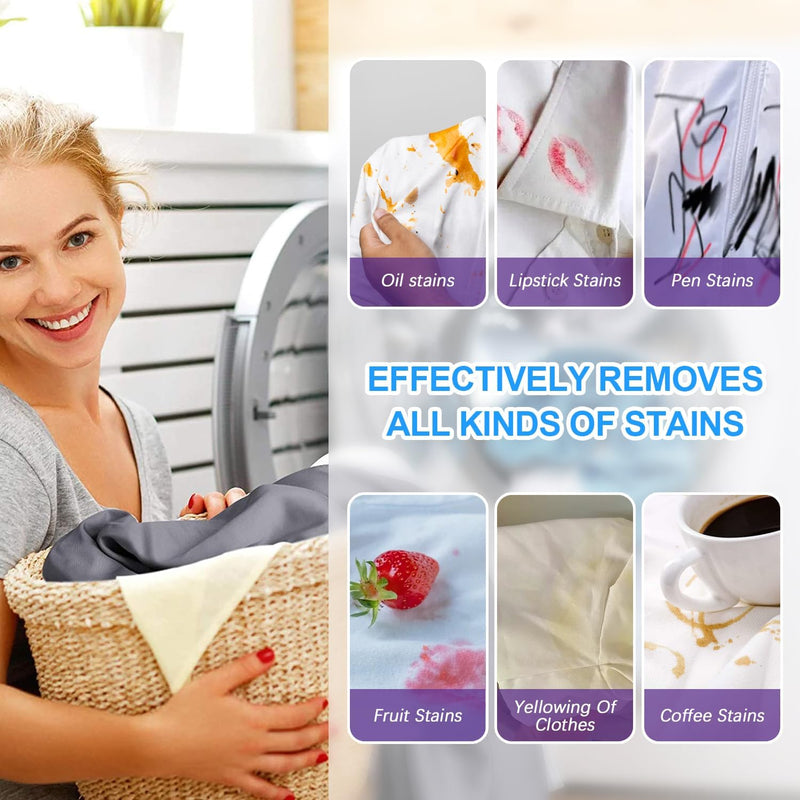 [Australia] - Laundry Stain Remover,Active Enzyme Clothing Stain Remover, Clothes Stain Remover for Clothes，Clothes Oil Stain Remover, Enzyme Stain Remover, Stubborn Stains Cleaner，Oil Stain Remover (240ml) 