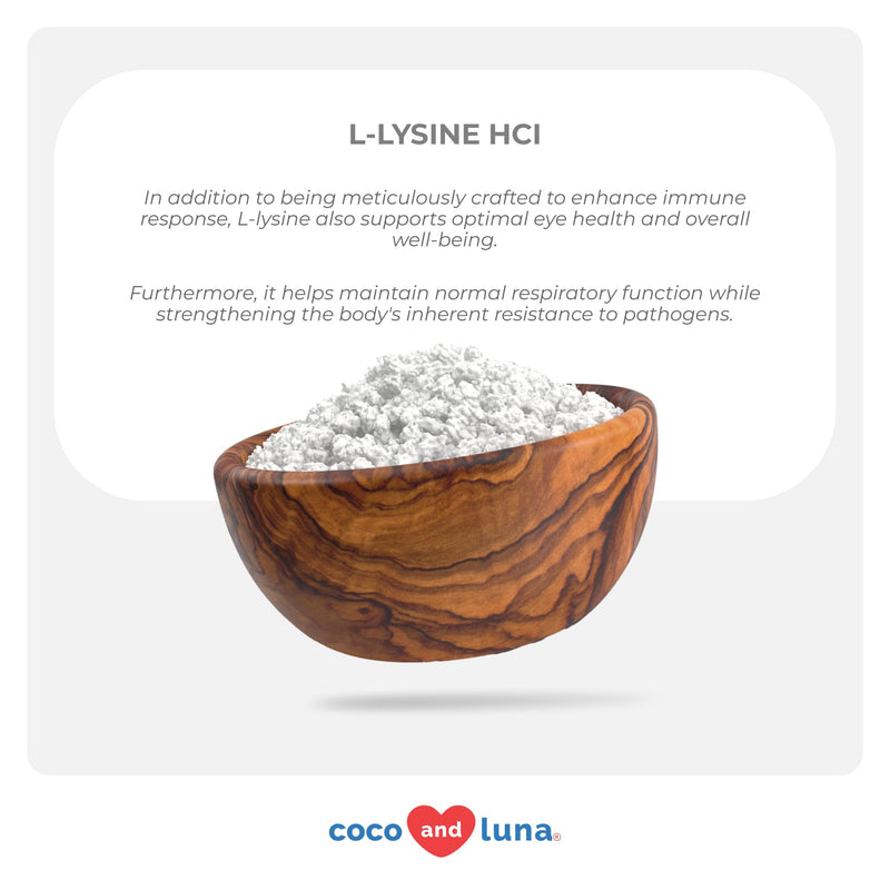 [Australia] - L-Lysine Supplement for Cats 900mg/scoop - Cat Supplement for Sneezing and Runny Nose, Cat Cold, Cat Immune Support, Eye Function, and Respiratory Health – Lysine Powder for Cat 