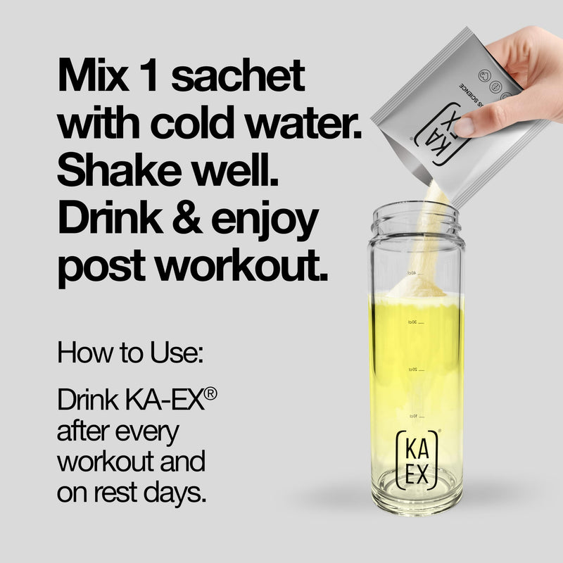 [Australia] - KA EX - Cortisol Stress Reducer | Post-Workout Recovery Gamechanger | Clinically Tested and Trusted by Thousands of Pro Athletes | Swiss Science I Vegan (3 Servings (Pack of 3)) 1 Ounce (Pack of 3) 