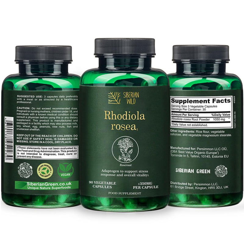 Rhodiola Rosea 350mg 90-Count