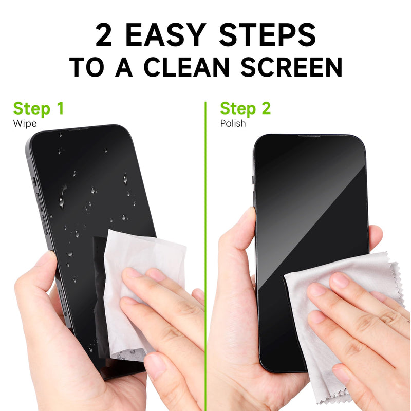 [Australia] - EOTW Computer Screen Wipes Individually Wrapped Pre-moistened Electronic Monitor Cleaner Cleaning for iPhone iPad Tablet PC Keyboard Laptop, Pack of 120 1 Count (Pack of 120) 