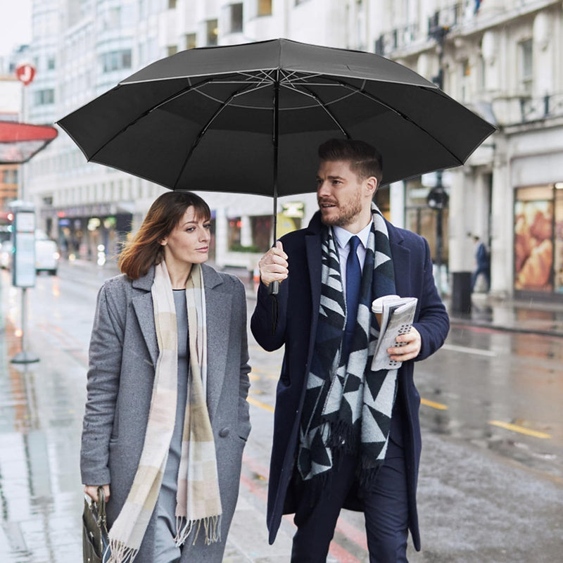 G4Free 62 Inch Windproof Inverted Umbrella + 46inch Inverted Umbrella with Carabiner Handle