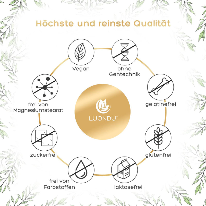 [Australia] - Luondu Vitamin D3 10,000 IU + Vitamin K2 MK7 200 mcg Depot (High Dose & Vegan) Vitamin D3 K2 Capsules High Dose (180 Capsules) 76 g (Pack of 1) 