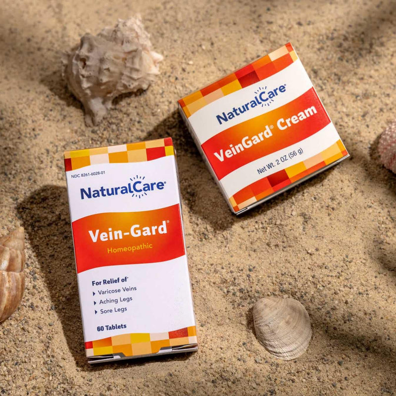 NaturalCare Vein-Gard, Homeopathic Tablets for Varicose Veins, Aching Legs, Sore Legs, 60 Count