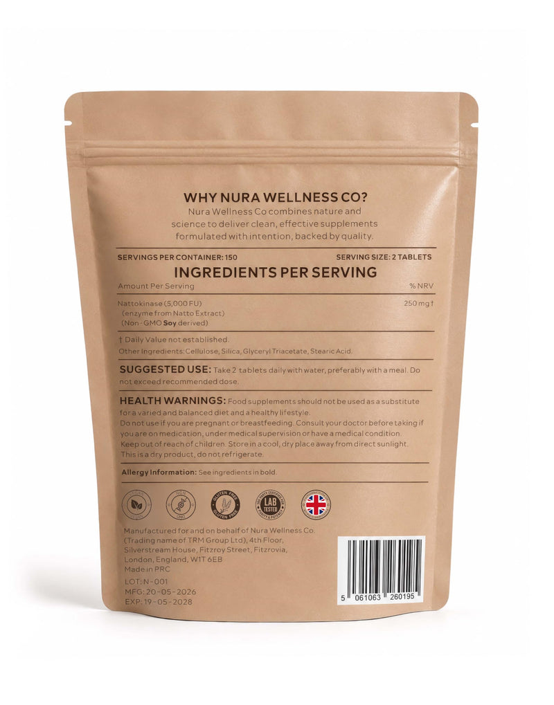 Nattokinase Supplement, Natural Enzyme Support