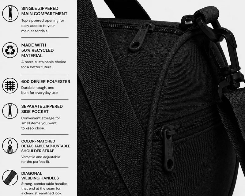 Emotional Baggage Funny Novelty Storage Duffel Bag Adult Black