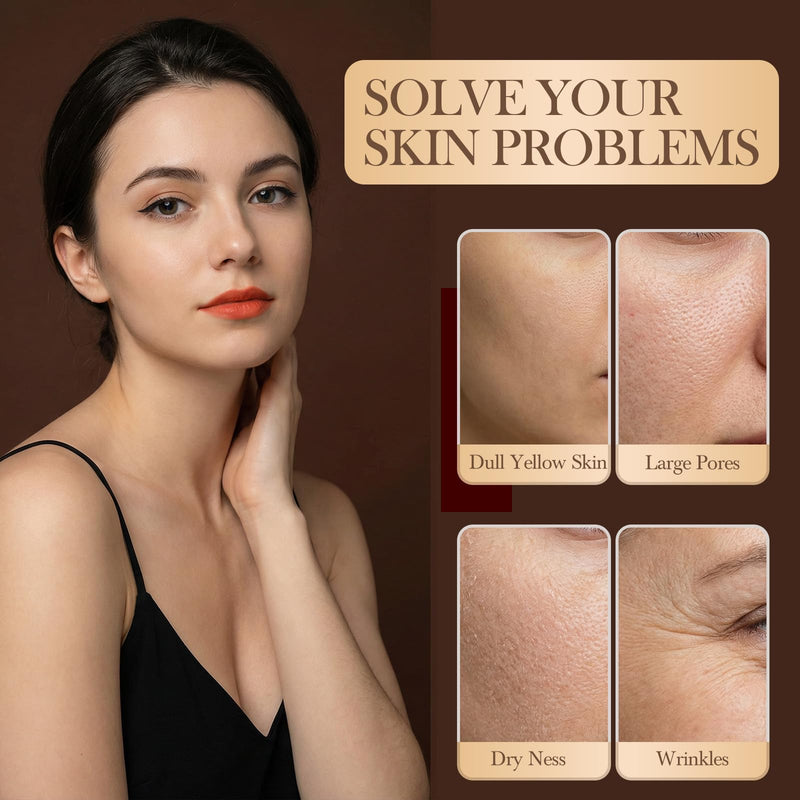 Deep Collagen Vitamin C Capsules Cream 50g,Contains Collagen Vitamin C Niacinamide Sodium Hyaluronate Long-lasting Moisture,Reduce Wrinkles & Dullness Capsules Face Cream