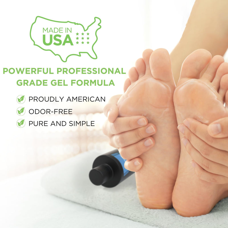[Australia] - Callus Remover Gel ‚Äì Professional Foot Callus Removal for Smooth Feet & Cracked Heels ‚Äì Extra Strength Callus Gel with Pumice Stone ‚Äì 8oz, Made in USA 