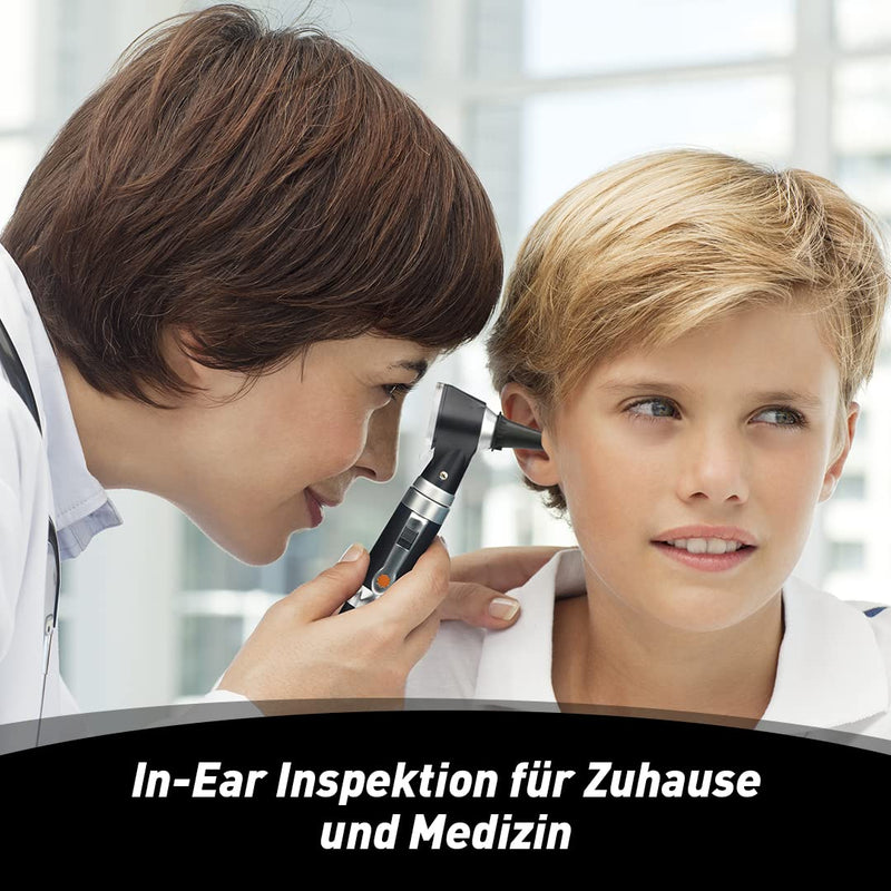[Australia] - SCIAN Otoscope with Light, Ear Infection Detector and Pocket Ear Scope, Black 